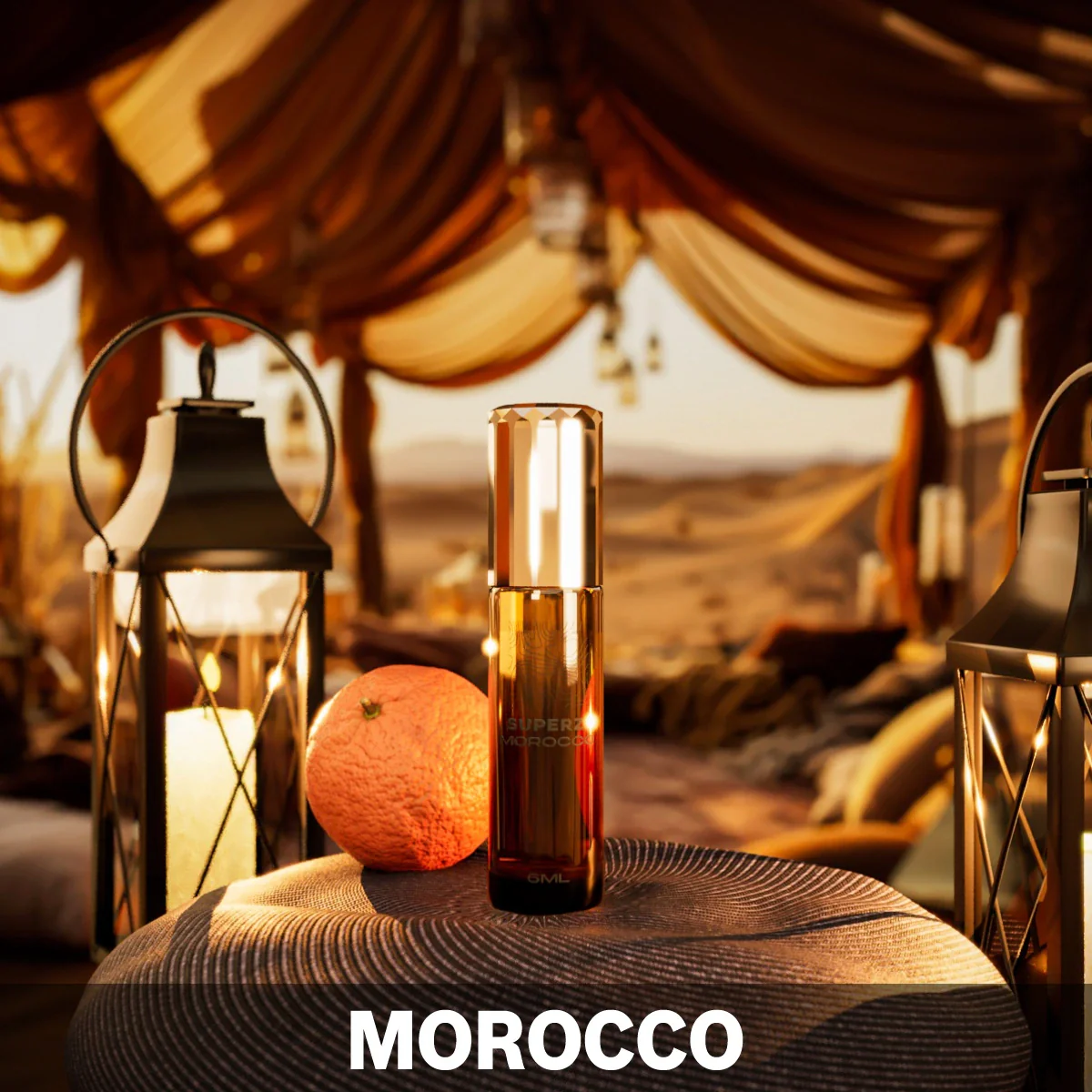 Morocco - 6 ml Exclusive 100% Perfume oil - Unisex - with new box design