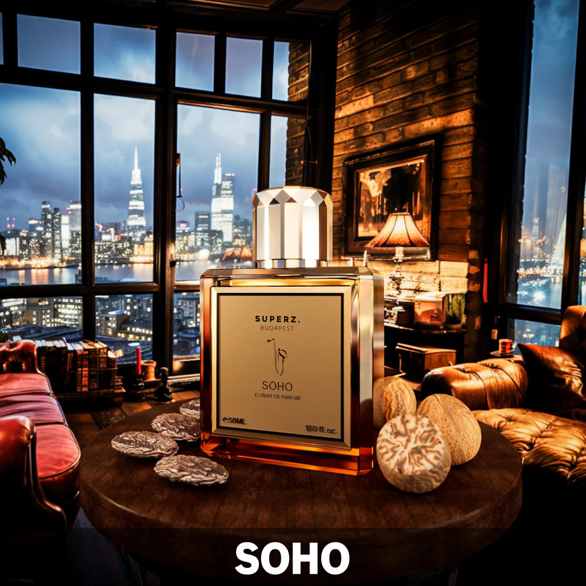 Soho - 50 ml Extrait De Parfum - Unisex - with new box design