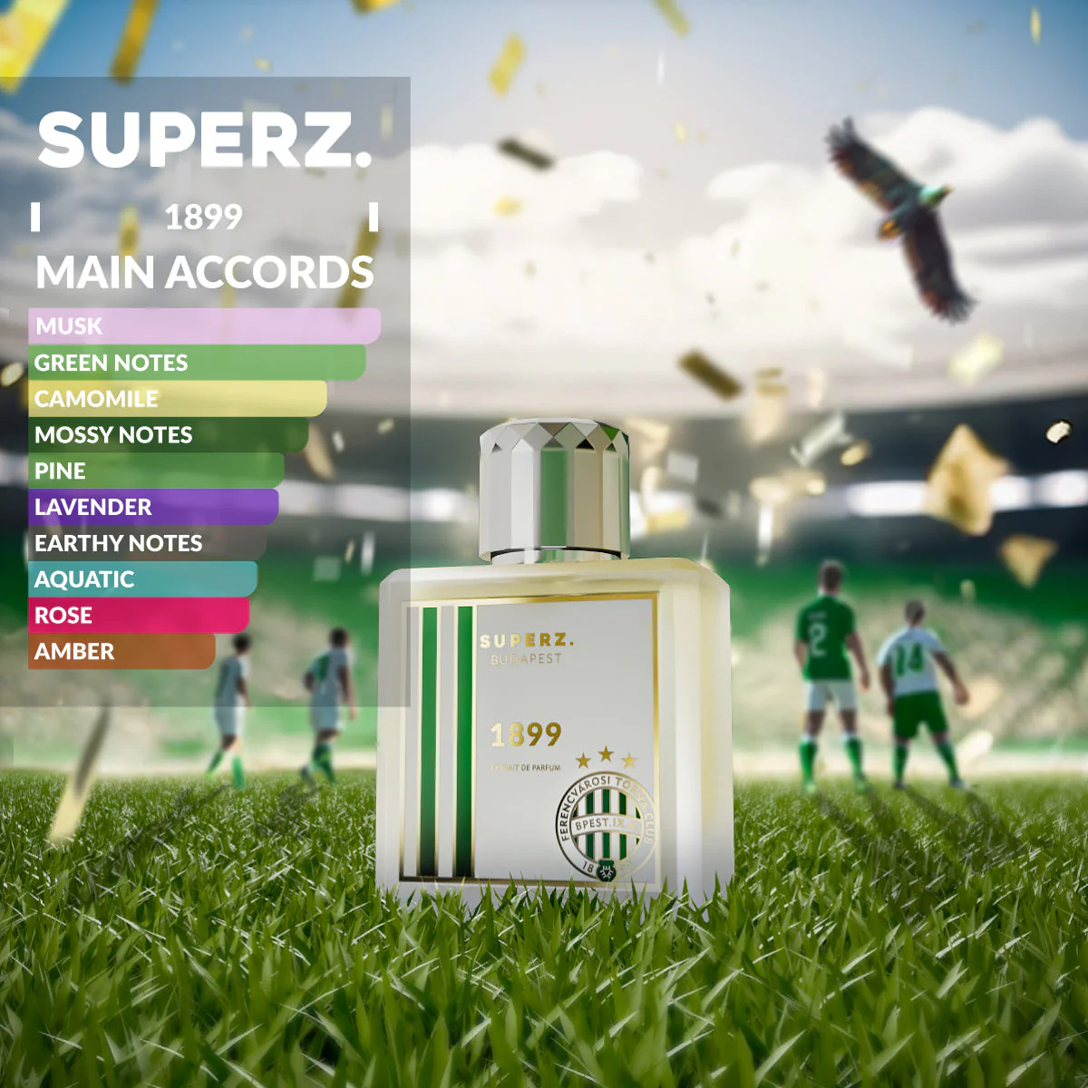 SUPERZ. X Fradi - 1899 - 50 ml Extrait de Parfum - Unisex - Image 2